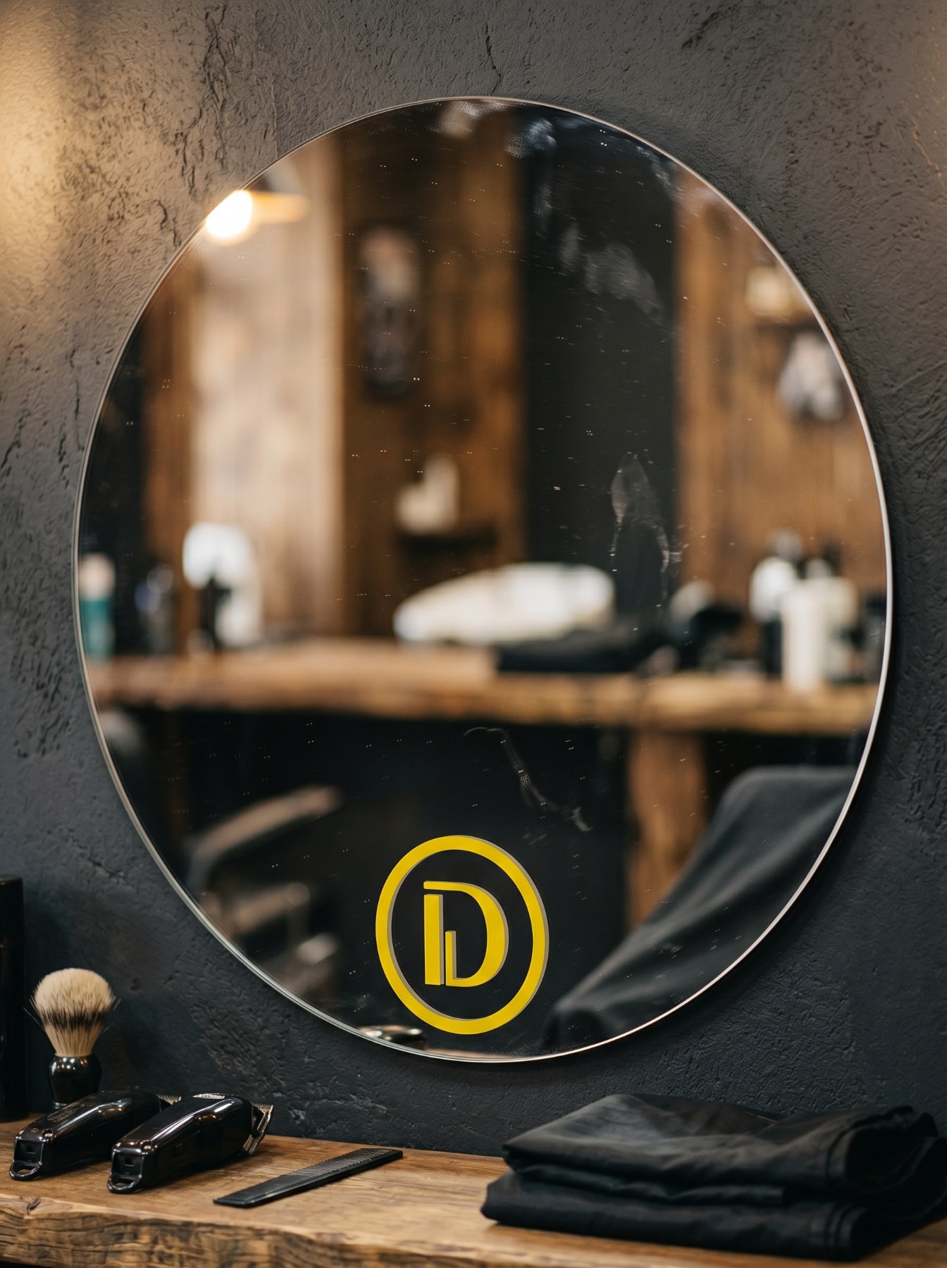Adesivo da Deluxe na vitrine