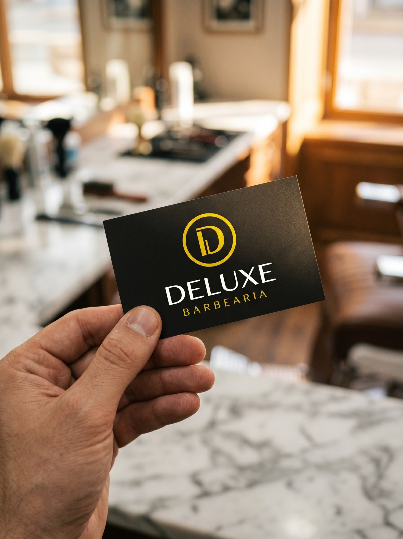 Cartão de visita da Deluxe