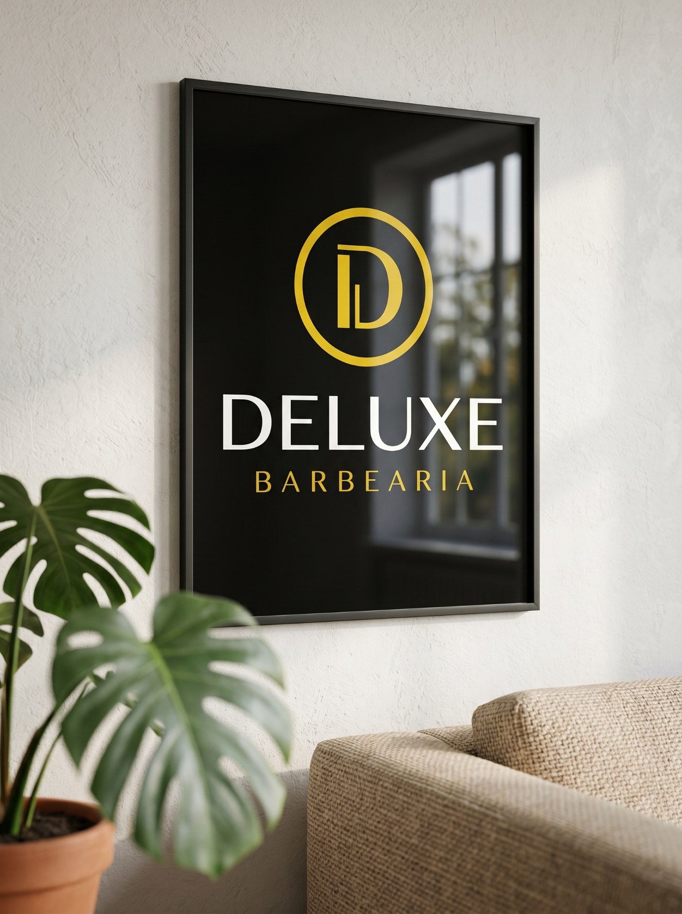 Quadro da Deluxe Barbearia